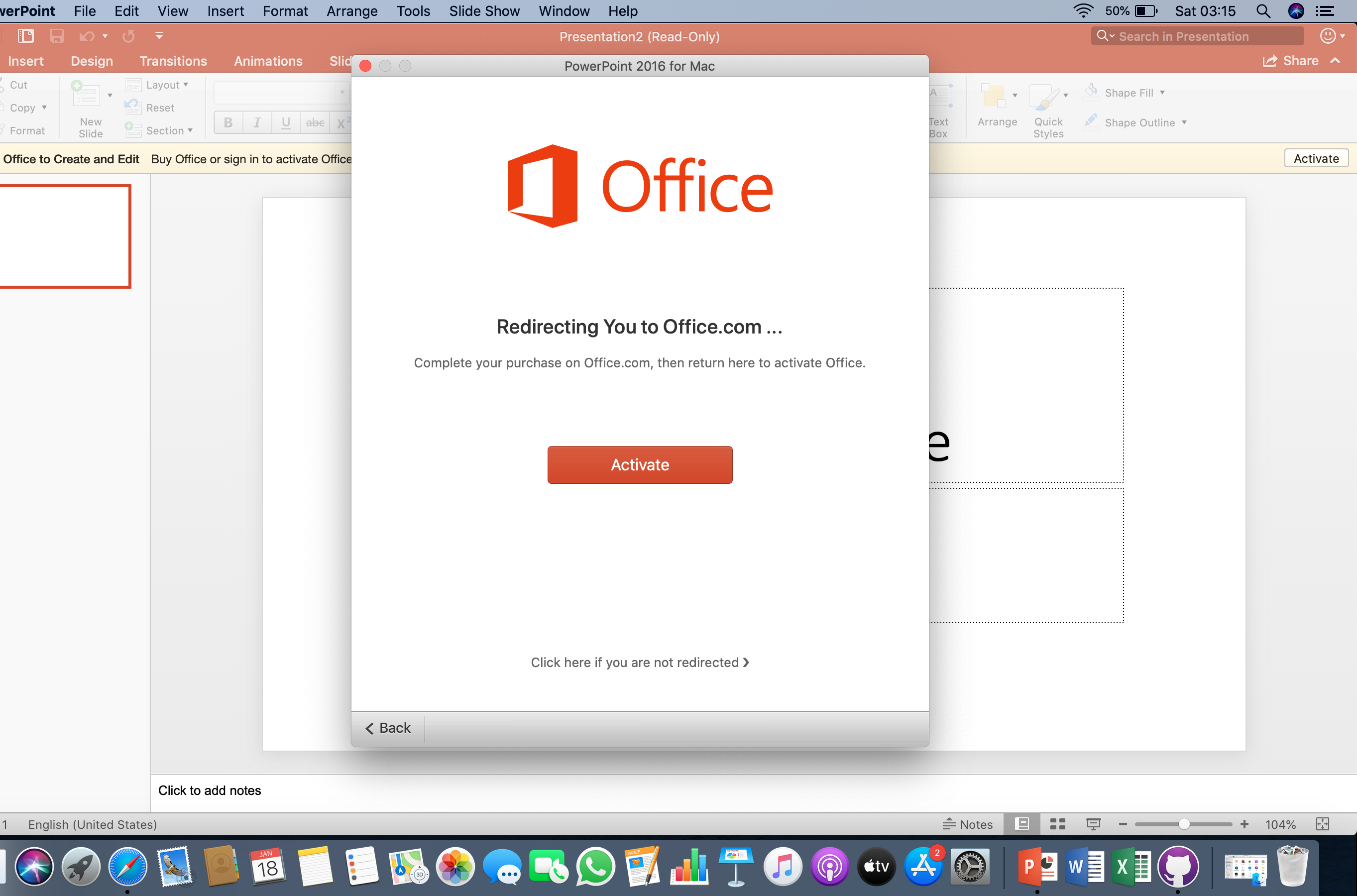 Microsoft office 2011 on mac catalina