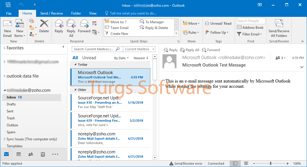 mac outlook not connecting to office 365